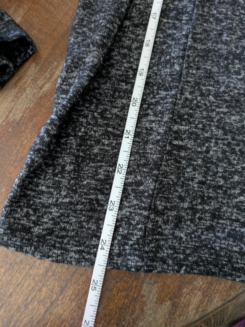 White House Black Market Tunic Top Size Small Gray Cowl Neck Poly Blend - Picture 7 of 7